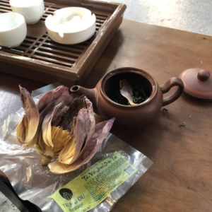 Trà ướp sen Tây Hồ hộp 5 bông